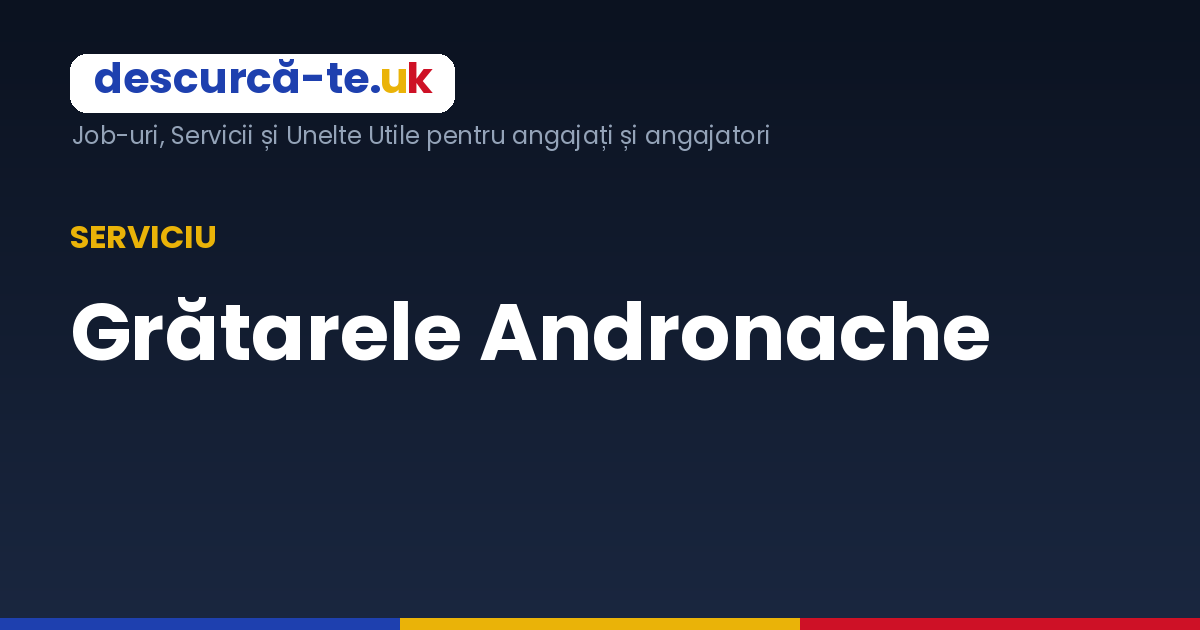 Grătarele Andronache